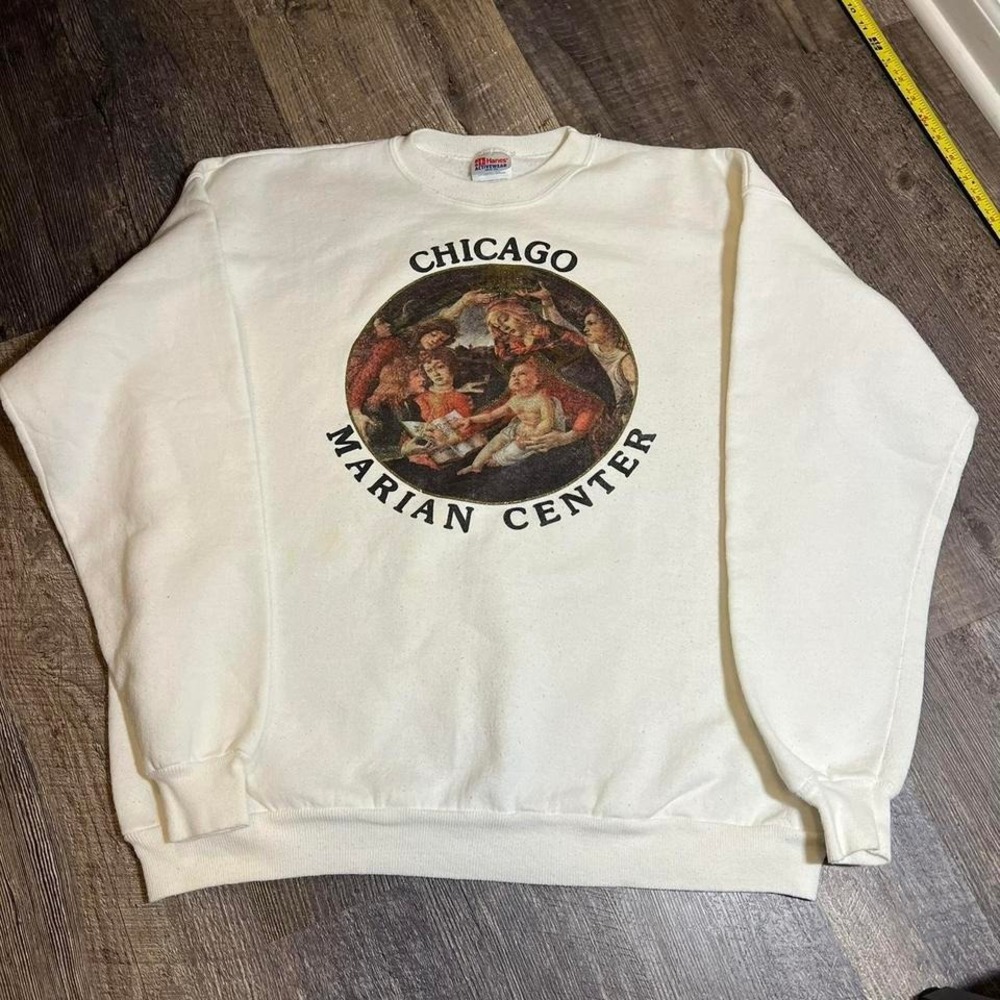 Vintage 1990s Chicago Marian center sweatshirt  Size XL